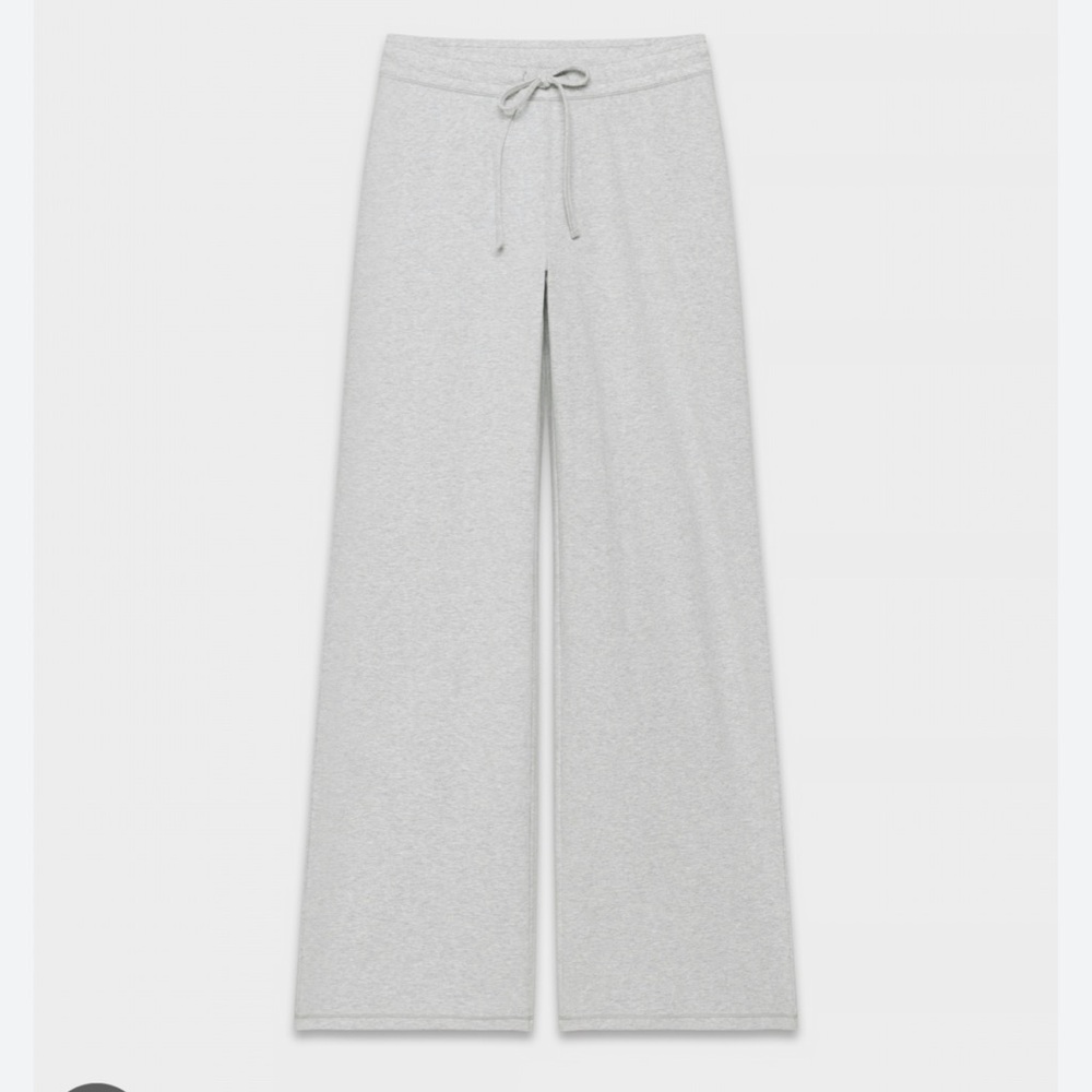 Aritzia Wide-Leg Drawstring Lounge Pants